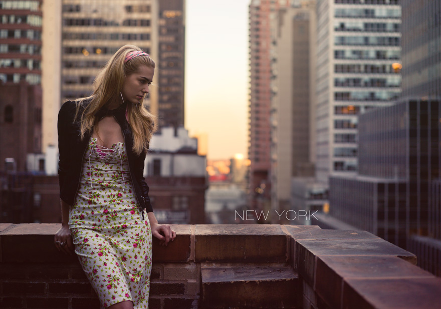 New York - From a recent fashion shoot I did in New York. We shot it in the amazing penthouse of The Roger Smith Hotel
 
